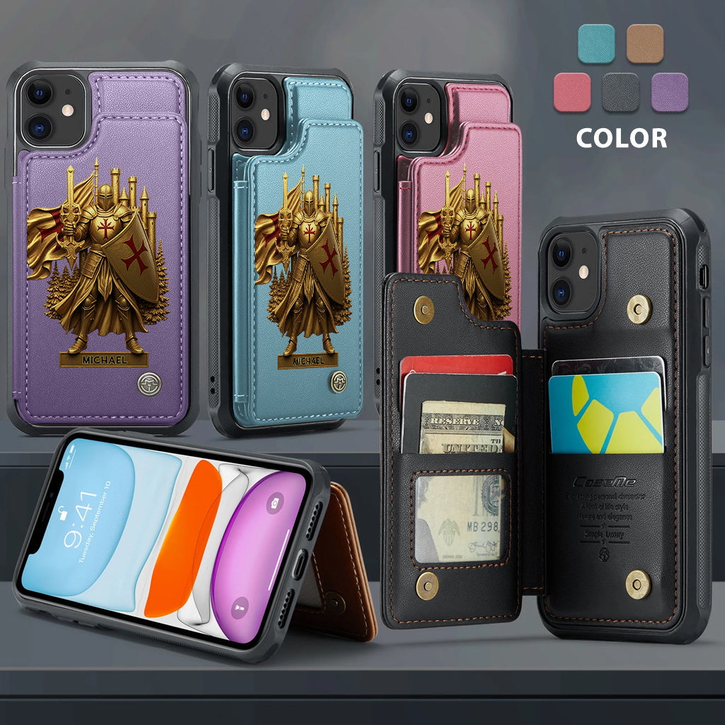 Non nobis Domine, non nobis, sed nomini tuo da gloriam - Personalized Christian Wallet Phone Case