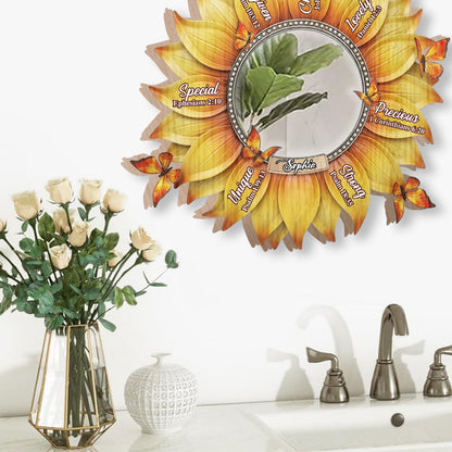 God Says I Am - Personalized Christian Wall Hanging Mirror
