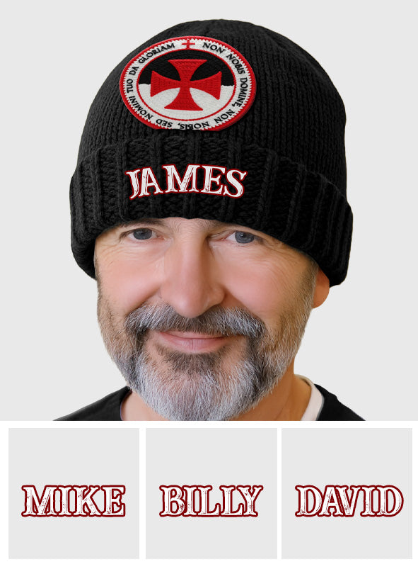 The True Origin of the Red Cross - Personalized Christian Beanie Hat