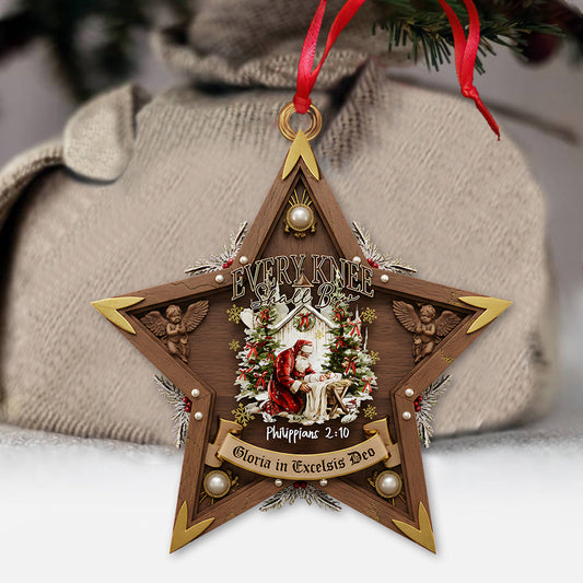 Sacred Christmas Star Ornament - Faith-Inspired Intricate Nativity Art - Personalized Christian Ornament
