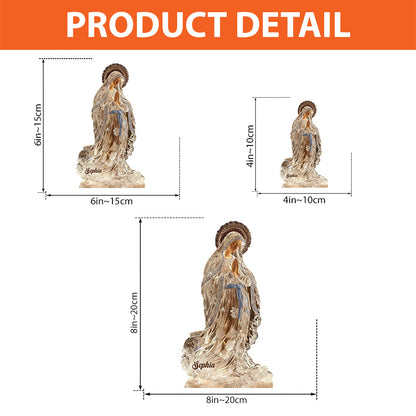 Our Lady - Personalized Christian Custom Shaped Acrylic Plaque