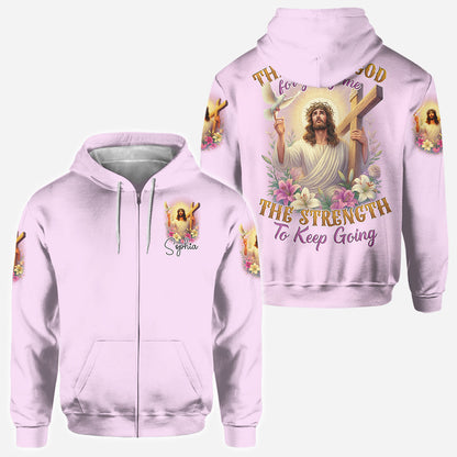 Thank You God - Personalized Christian All Over Shirt