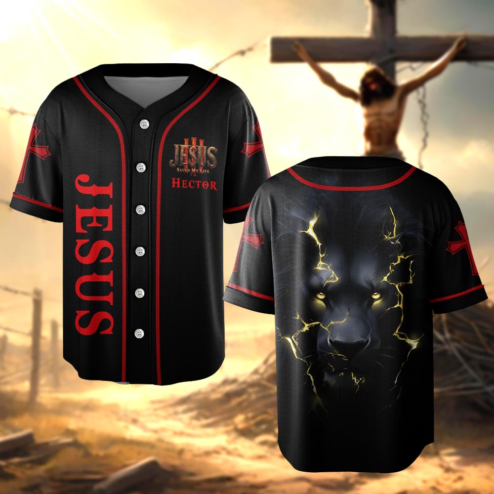 Love Jesus - Personalized Christian Baseball Jersey