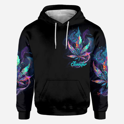 God Rolled Me That Way - Personalized Weed All Over Shirt