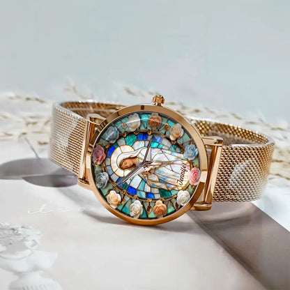 Faith Over Fear - Personalized Christian Women Hand Watch