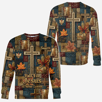 Fall For Jesus - Personalized Christian All Over Shirt