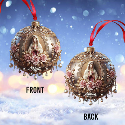 Believe - Personalized Christian Ornament