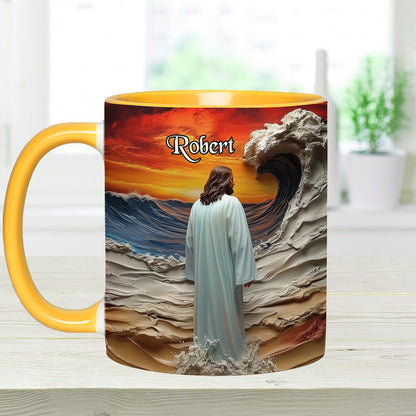 Love Jesus - Personalized Christian Accent Mug