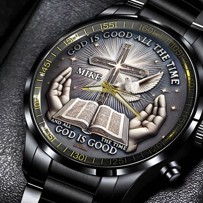 Trust God - Personalized Christian Hand Watch