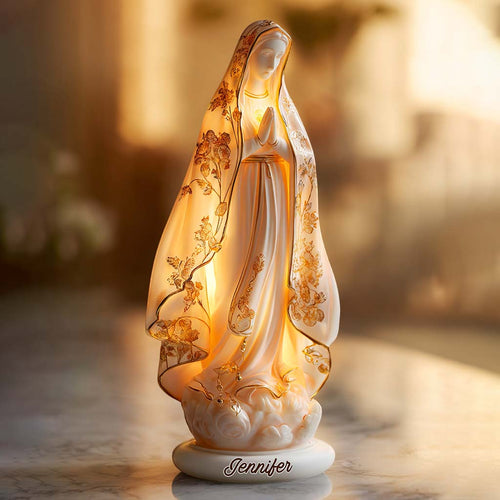 Our Lady - Personalized Christian Custom Shaped Acrylic Plaque