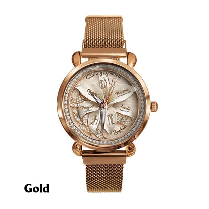 God Says You Are - Personalized Christian Women Hand Watch