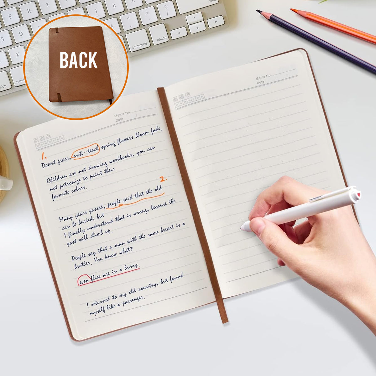 Custom Any Photo - Armor Of God - Personalized Christian Leather Journal