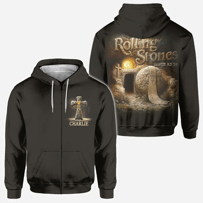 Rolling Stones Since AD 33 - Personalized Christian All Over Shirt