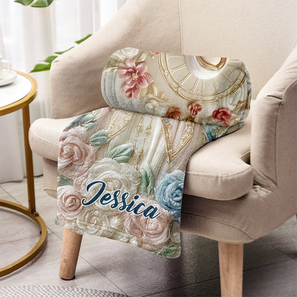 Peace in Faith - Personalized Christian Blanket
