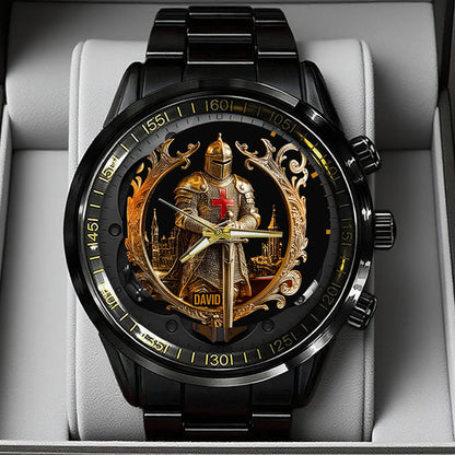 Knight Of God - Personalized Christian Hand Watch