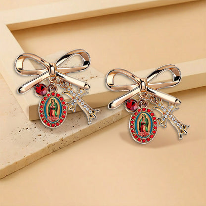 Our Lady of Guadalupe - Personalized Christian 3D Embossed Enamel Pin