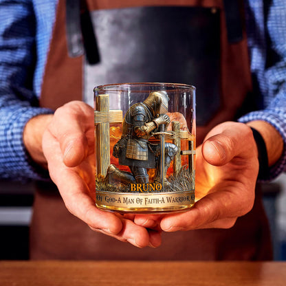 A Child Of God - Personalized Christian Whiskey Glass