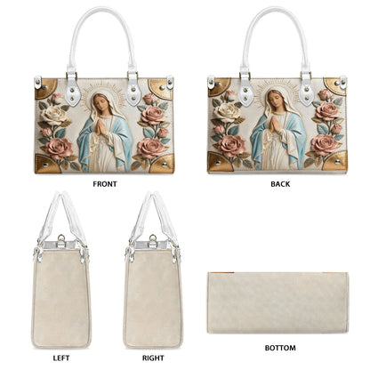 Believe - Personalized Christian Leather Handbag