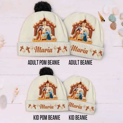 Believe - Personalized Christian Beanie Hat