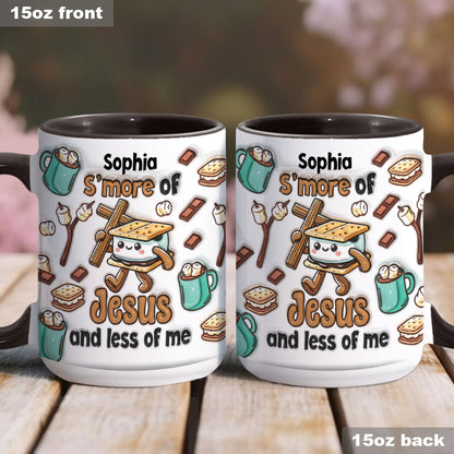 S'more of Jesus - Personalized Christian Accent Mug