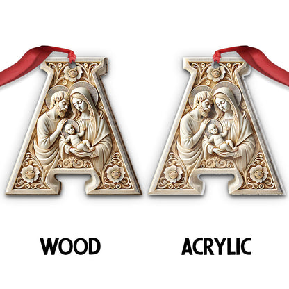 Believe - Personalized Christian Ornament