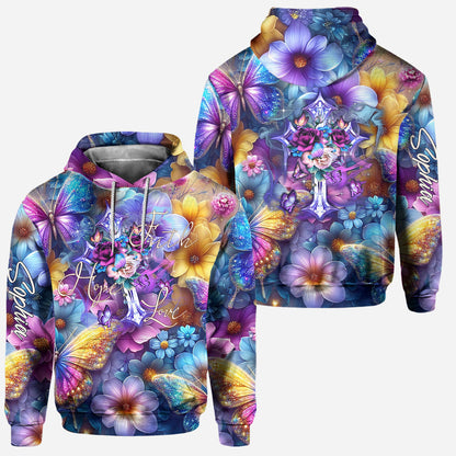 My Lord and Savior - Personalized Christian Hoodie and Leggings