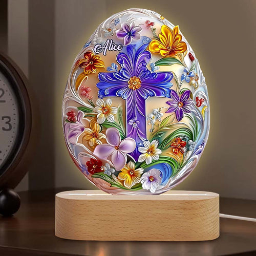 I Believe In You - Personalized Christian Shaped Plaque Light Base