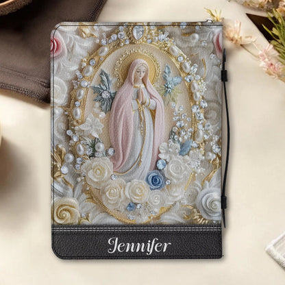 Believer - Personalized Christian Leather Bible Cover Bag