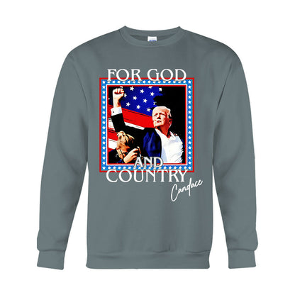 For God And Country Shirt 2024 President Election Shirt