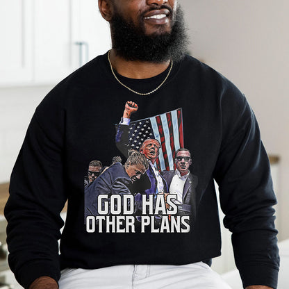 God Has Other Plan, United We Stand Shirt, Never Surrender Shirt, Fight For America T-shirt, 2024 Rally Shirt, Fight Fight Fight Shirt T-shirt & Hoodie