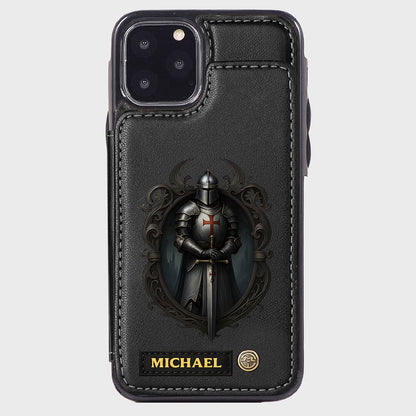 Knight Of God - Personalized Christian Wallet Phone Case
