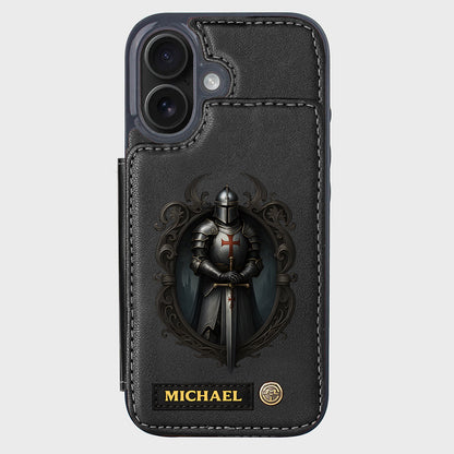 Knight Of God - Personalized Christian Wallet Phone Case