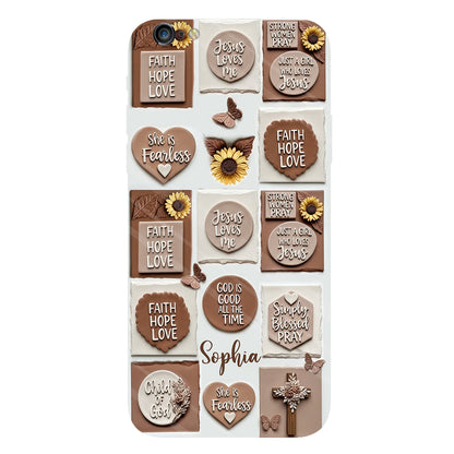 Child of God - Personalized Christian Full Print Phone Case