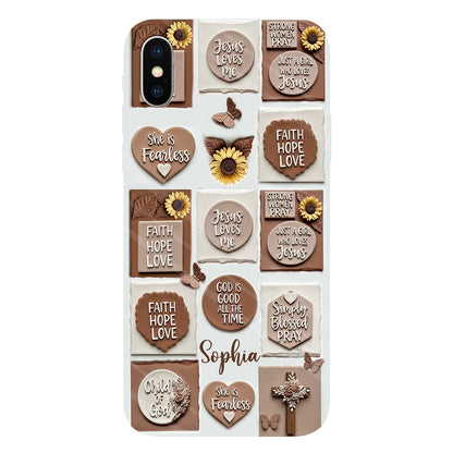 Child of God - Personalized Christian Full Print Phone Case