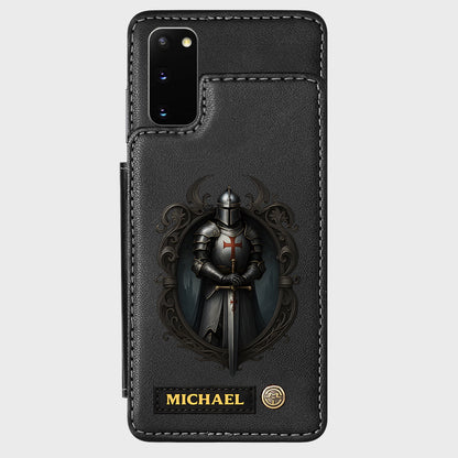 Knight Of God - Personalized Christian Wallet Phone Case
