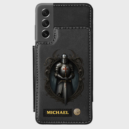 Knight Of God - Personalized Christian Wallet Phone Case