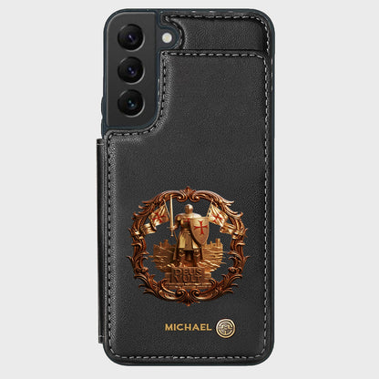 Deus vult - Personalized Christian Wallet Phone Case