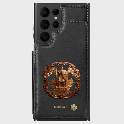 Deus vult - Personalized Christian Wallet Phone Case