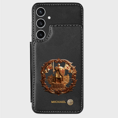 Deus vult - Personalized Christian Wallet Phone Case