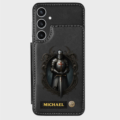 Knight Of God - Personalized Christian Wallet Phone Case