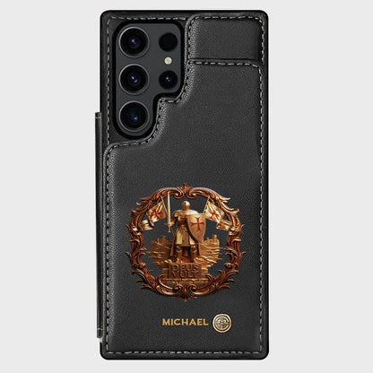 Deus vult - Personalized Christian Wallet Phone Case