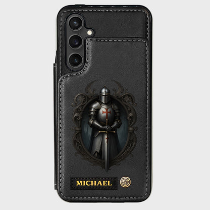 Knight Of God - Personalized Christian Wallet Phone Case