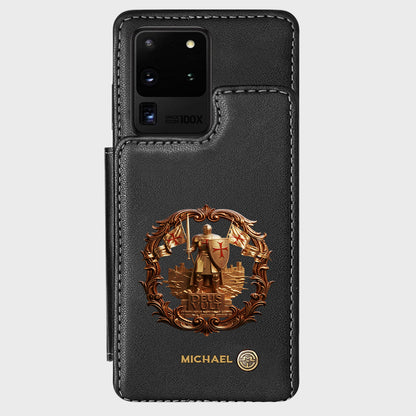 Deus vult - Personalized Christian Wallet Phone Case
